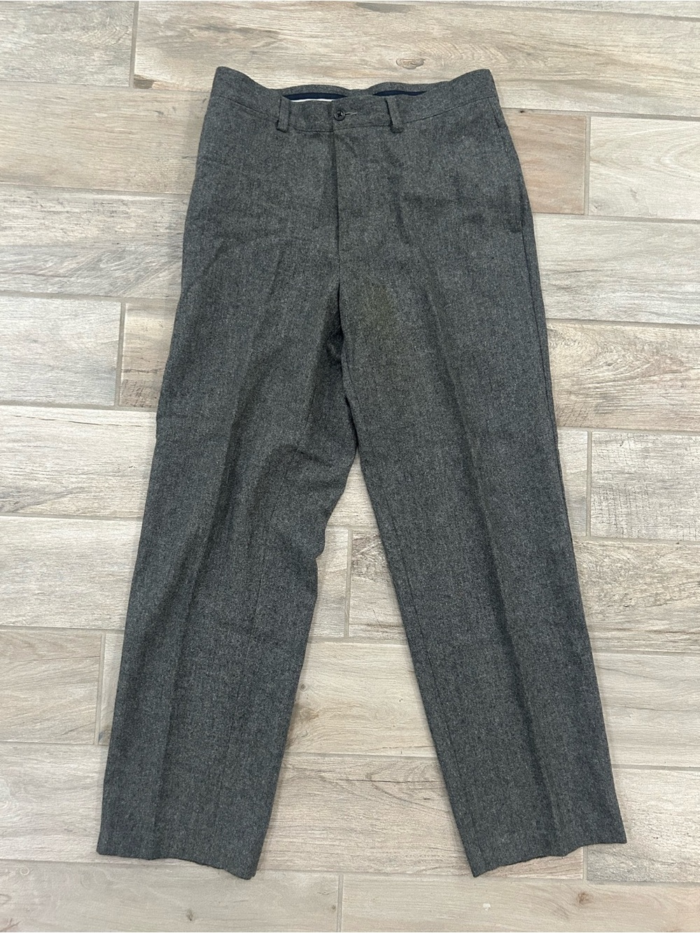J. Crew Men's Charcoal Dress Pants - Tailored Straight
